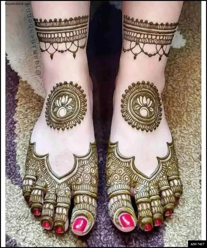 Easy Arabic Mehndi Design