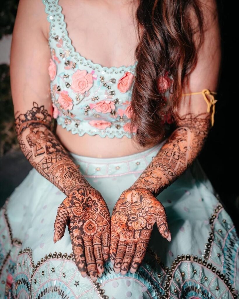 front mehndi design easy and beautiful