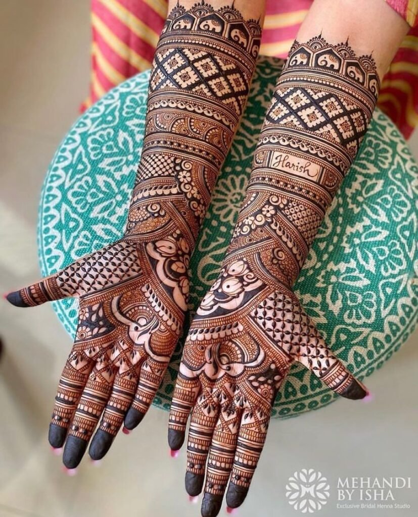 front mehndi design easy and beautiful