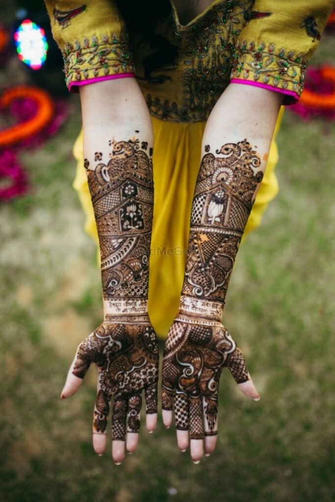 front mehndi design easy and beautiful