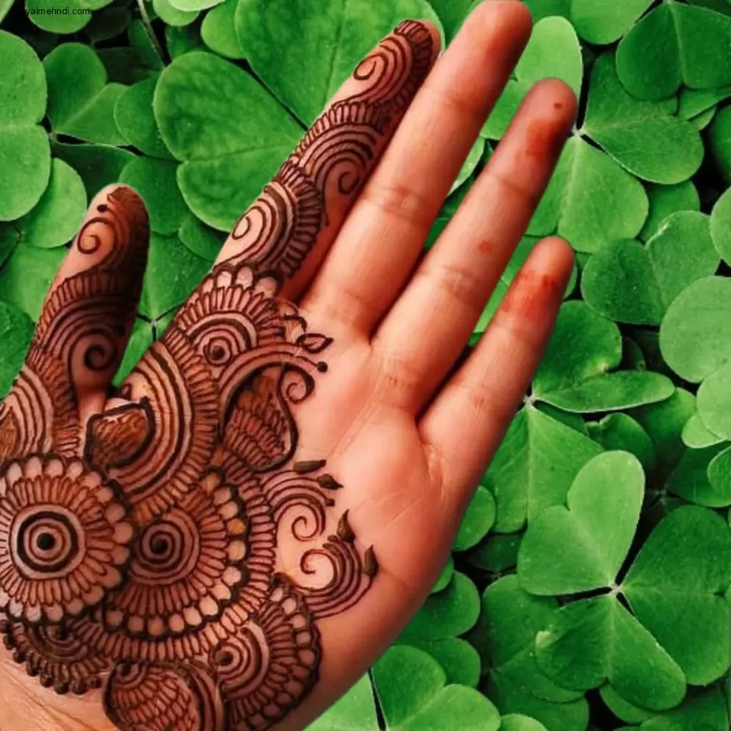 beginner cute simple mehndi designs for front hands