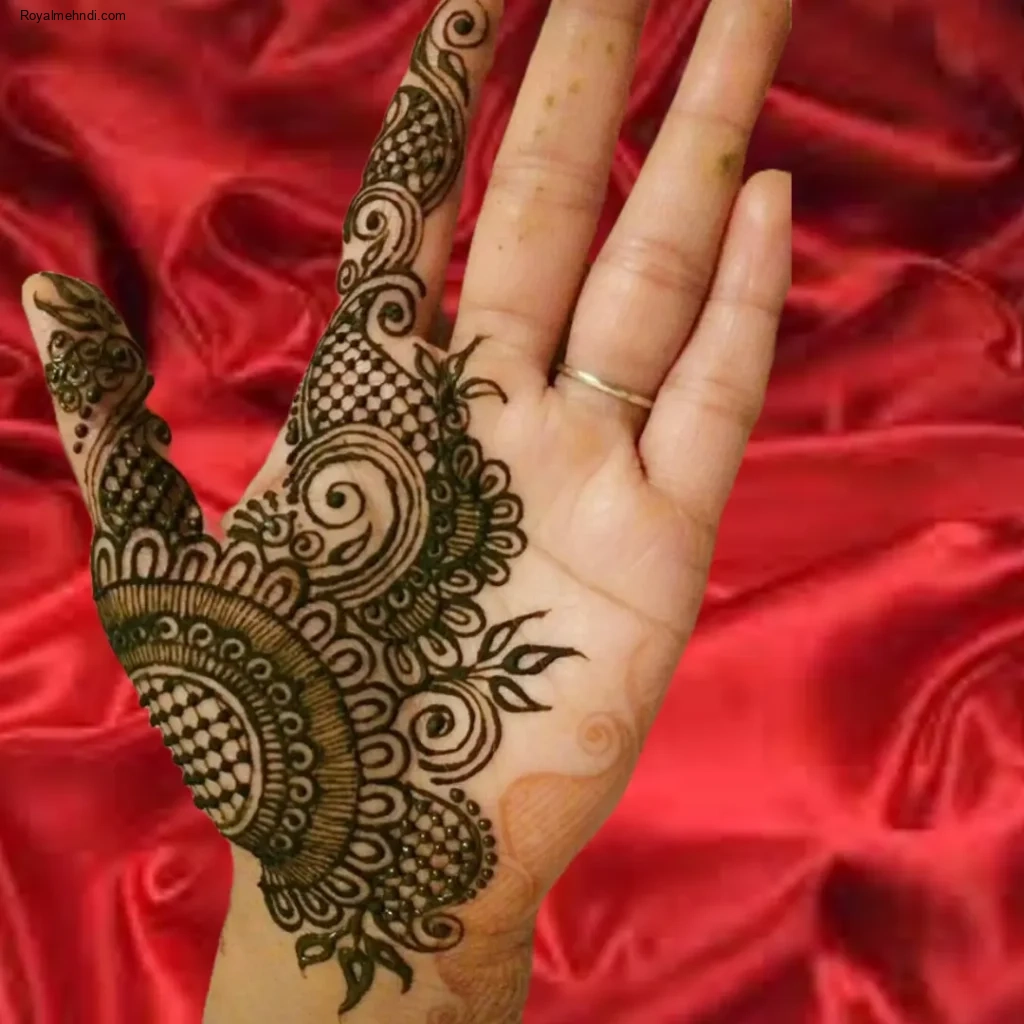 Front Hand Mehndi Designs