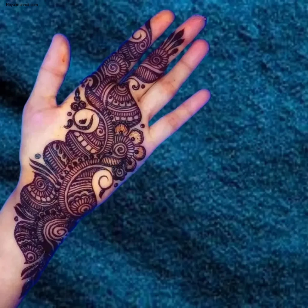 mehndi designs for girls front hand