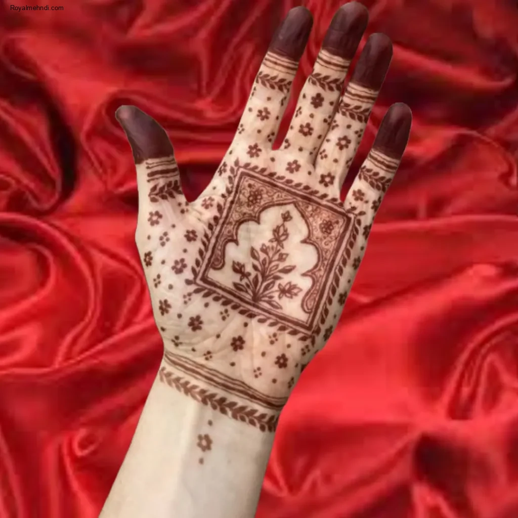 Front Hand Mehndi Designs