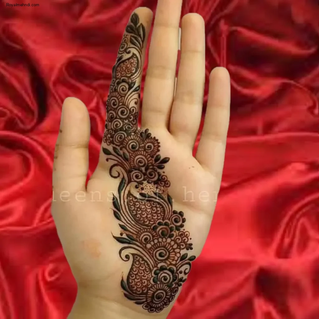 Front Hand Mehndi Designs