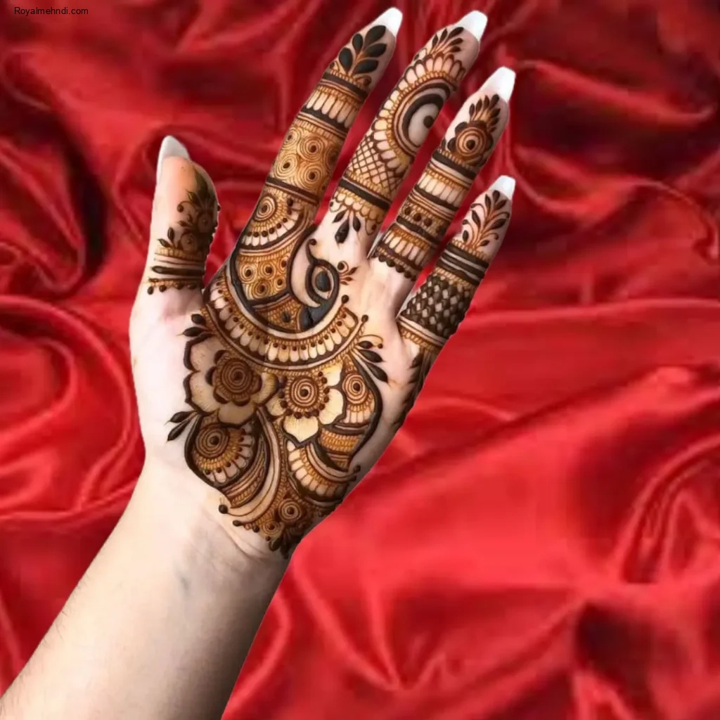 Front Hand Mehndi Designs