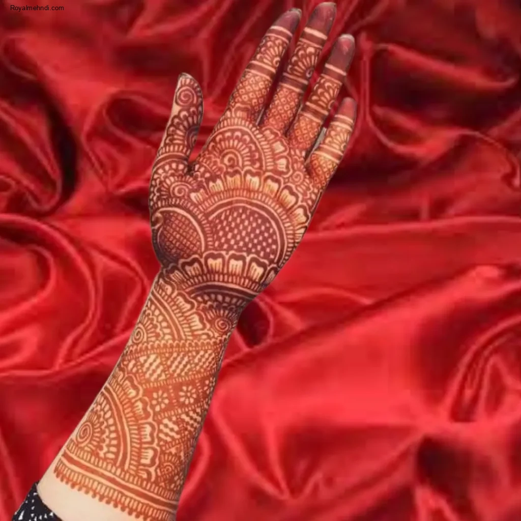 Front Hand Mehndi Designs