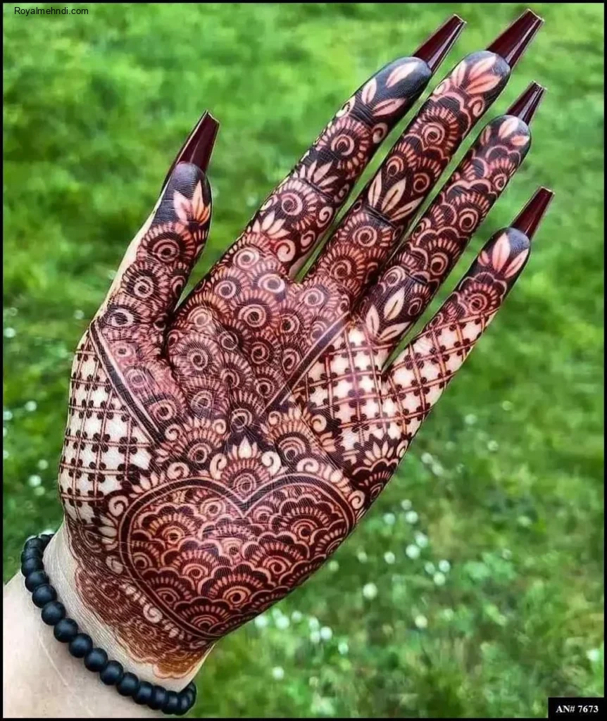 modern full hand mehndi designs
