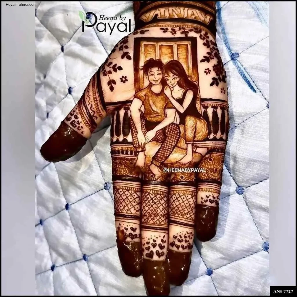 modern full hand mehndi designs