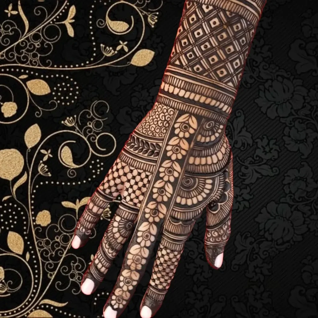 Stylish Full Hand Mehndi Designs