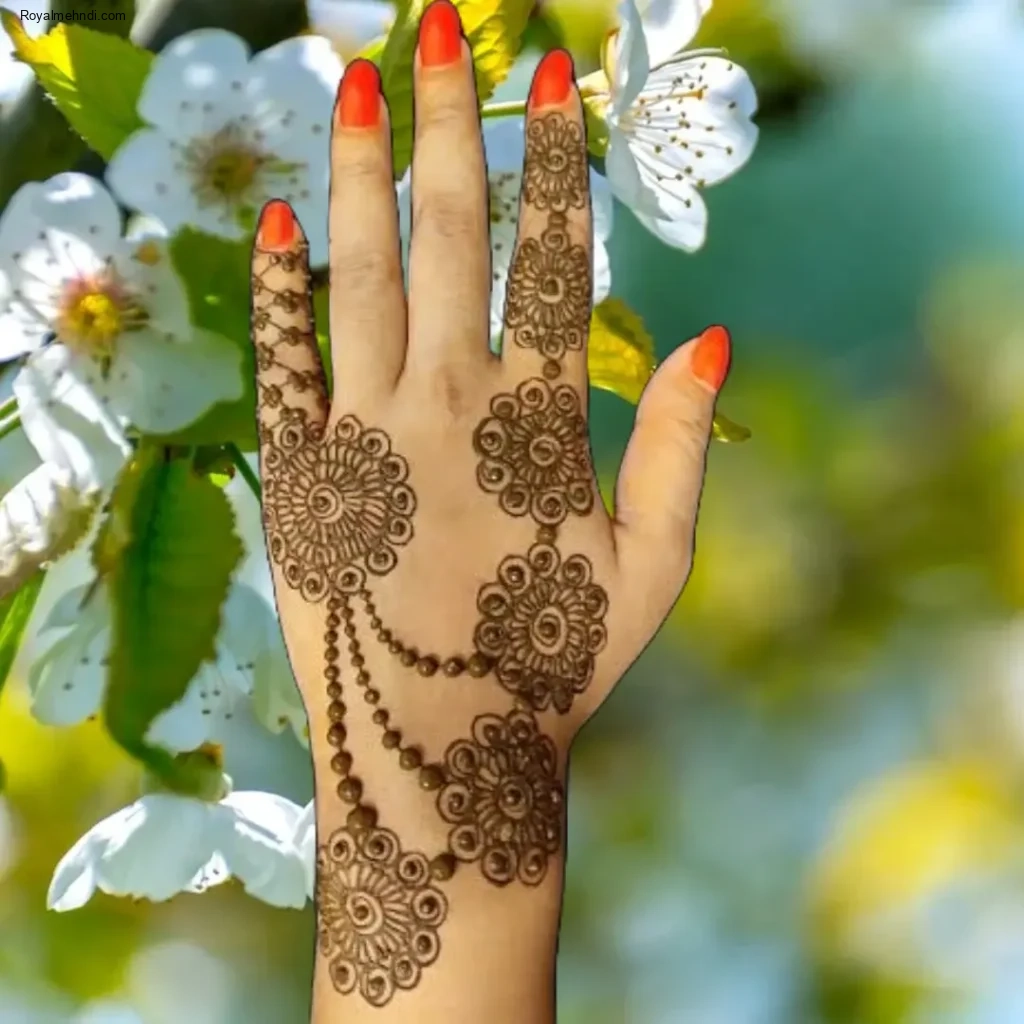 Stylish Full Hand Mehndi Designs