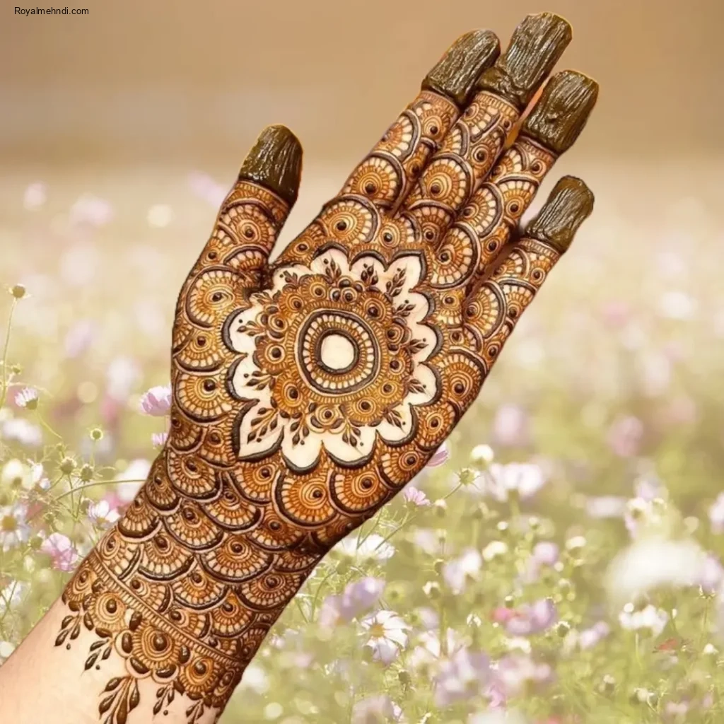 Stylish Full Hand Mehndi Designs