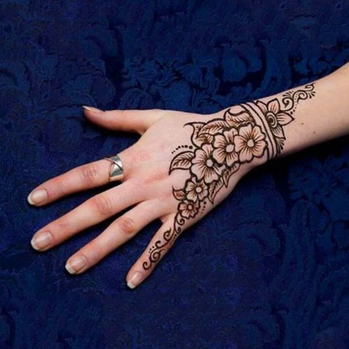 Easy Arabic Mehndi Design