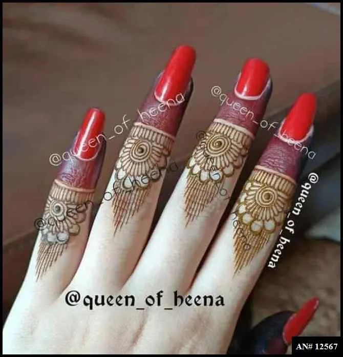 Easy Arabic Mehndi Design