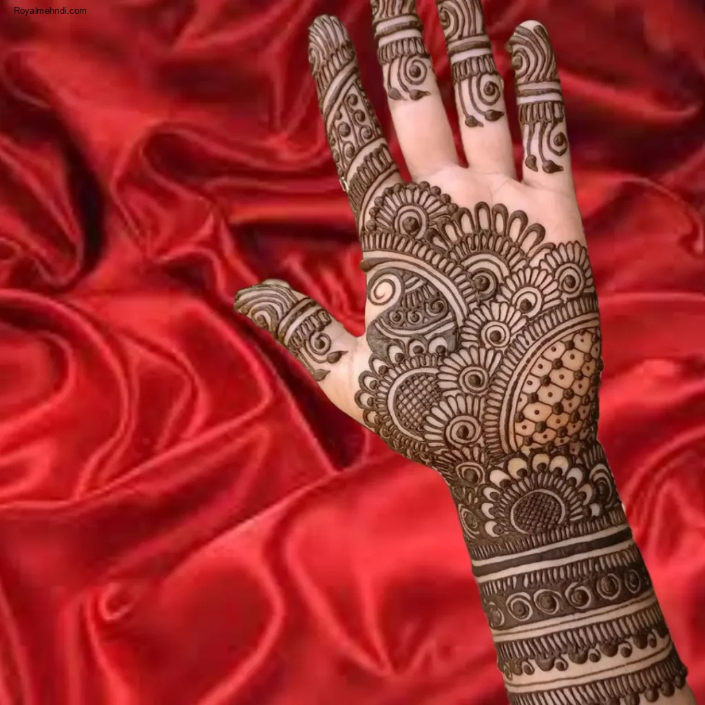Stylish Full Hand Mehndi Designs