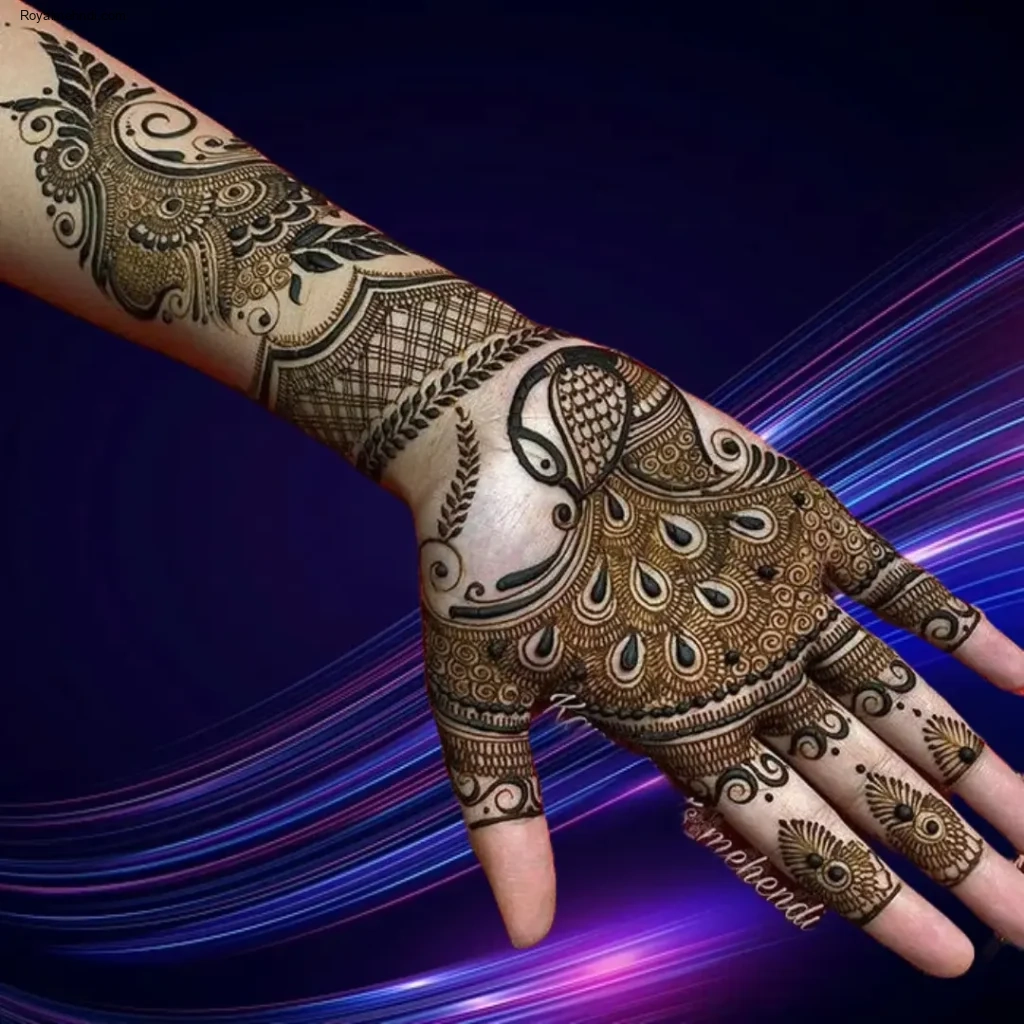 Stylish Full Hand Mehndi Designs