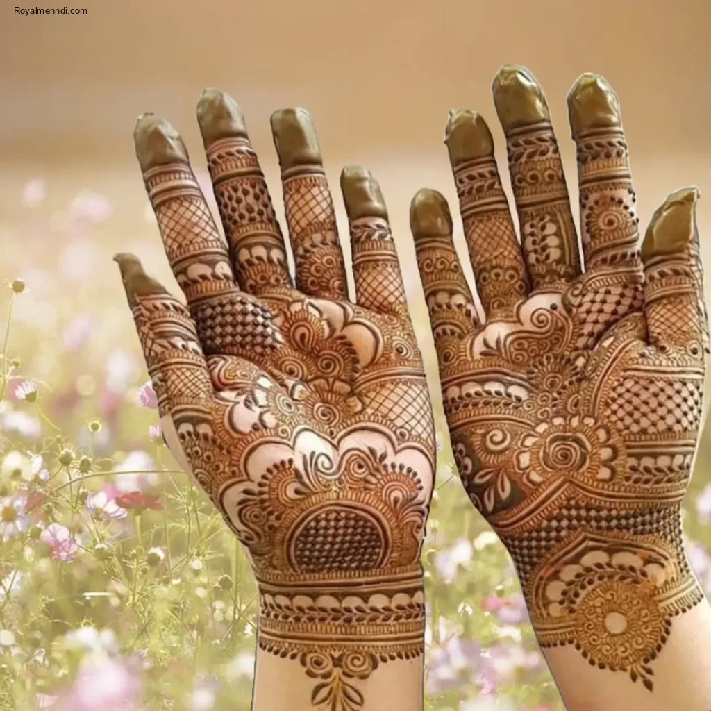 Stylish Full Hand Mehndi Designs