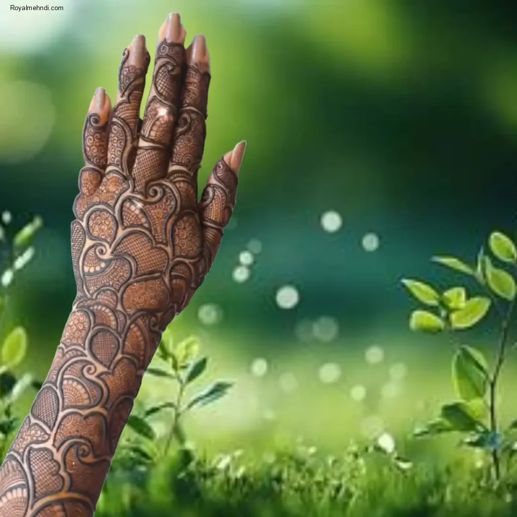 Stylish Full Hand Mehndi Designs