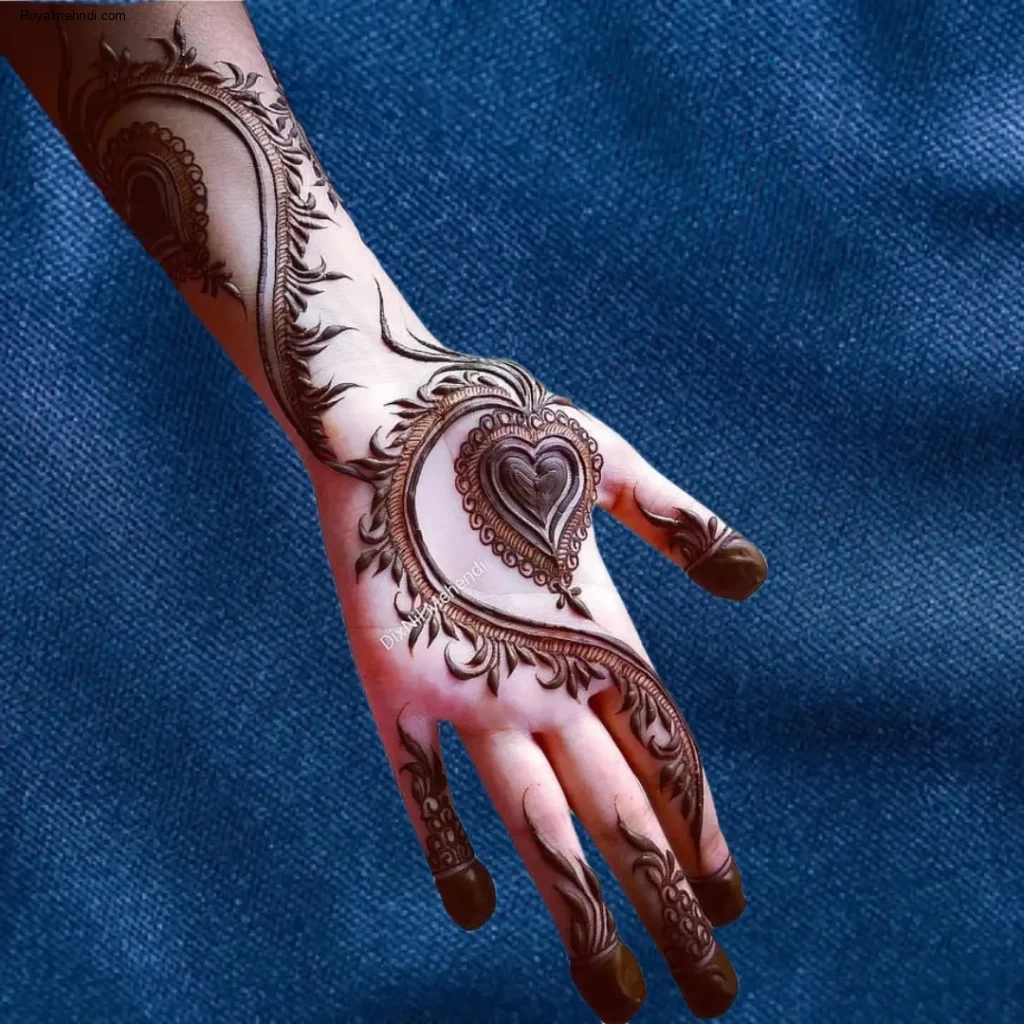 Stylish Full Hand Mehndi Designs