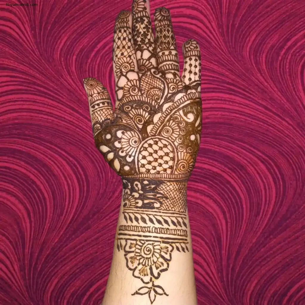 Stylish Full Hand Mehndi Designs