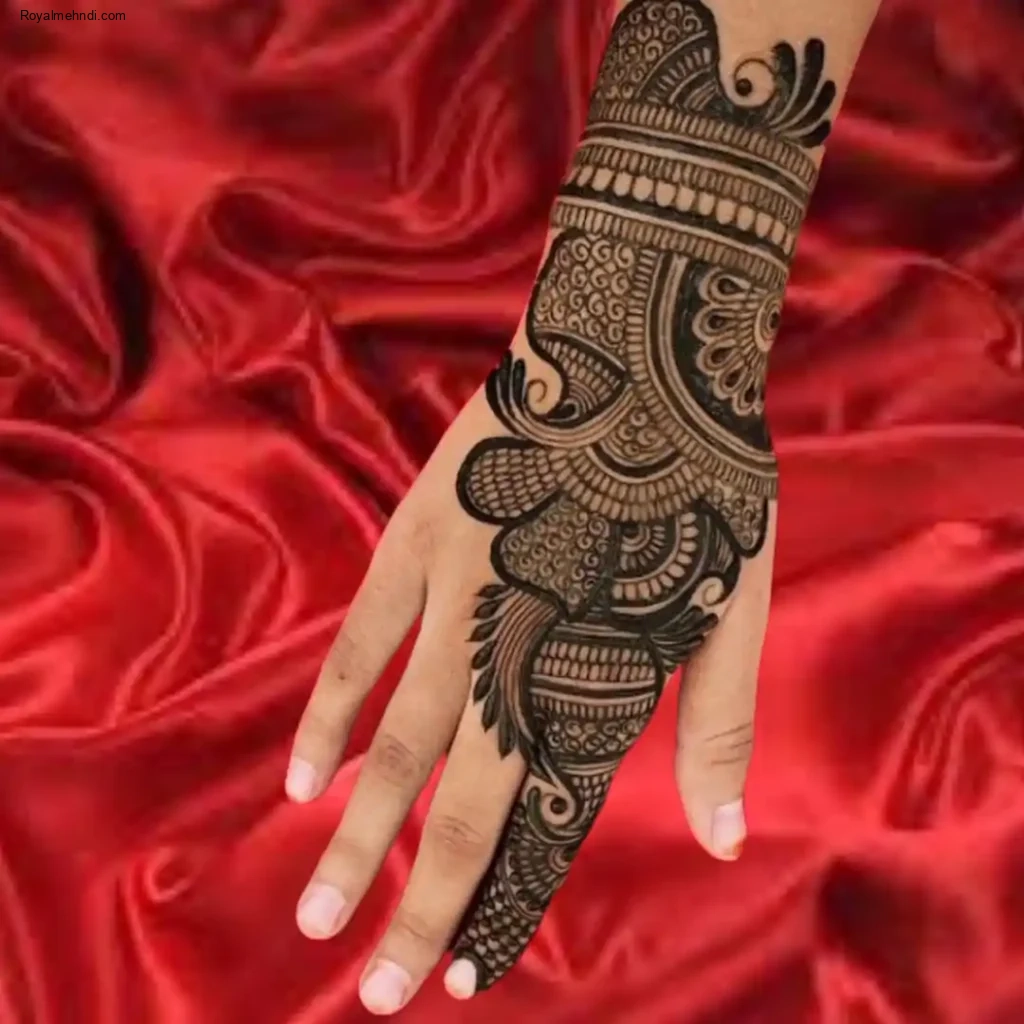 Stylish Full Hand Mehndi Designs