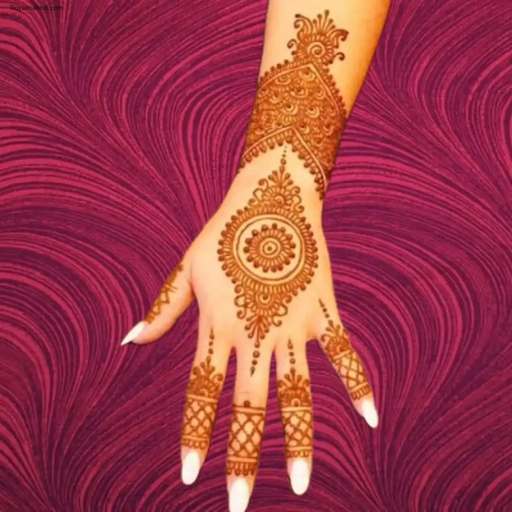 Stylish Full Hand Mehndi Designs