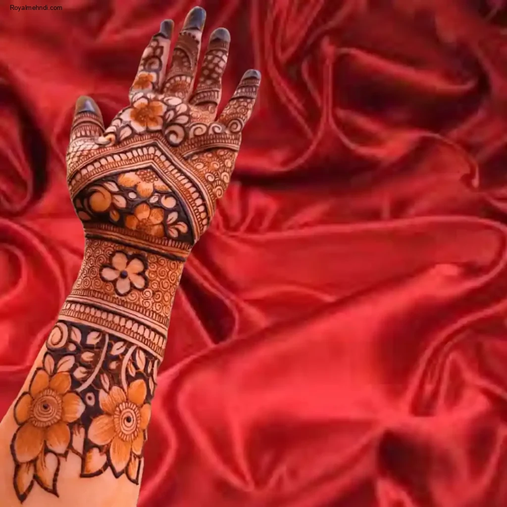 Stylish Full Hand Mehndi Designs