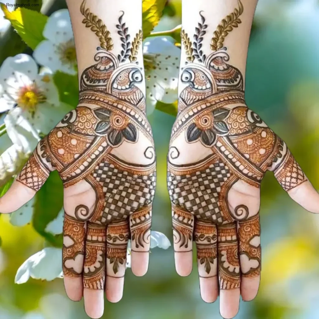 Stylish Full Hand Mehndi Designs