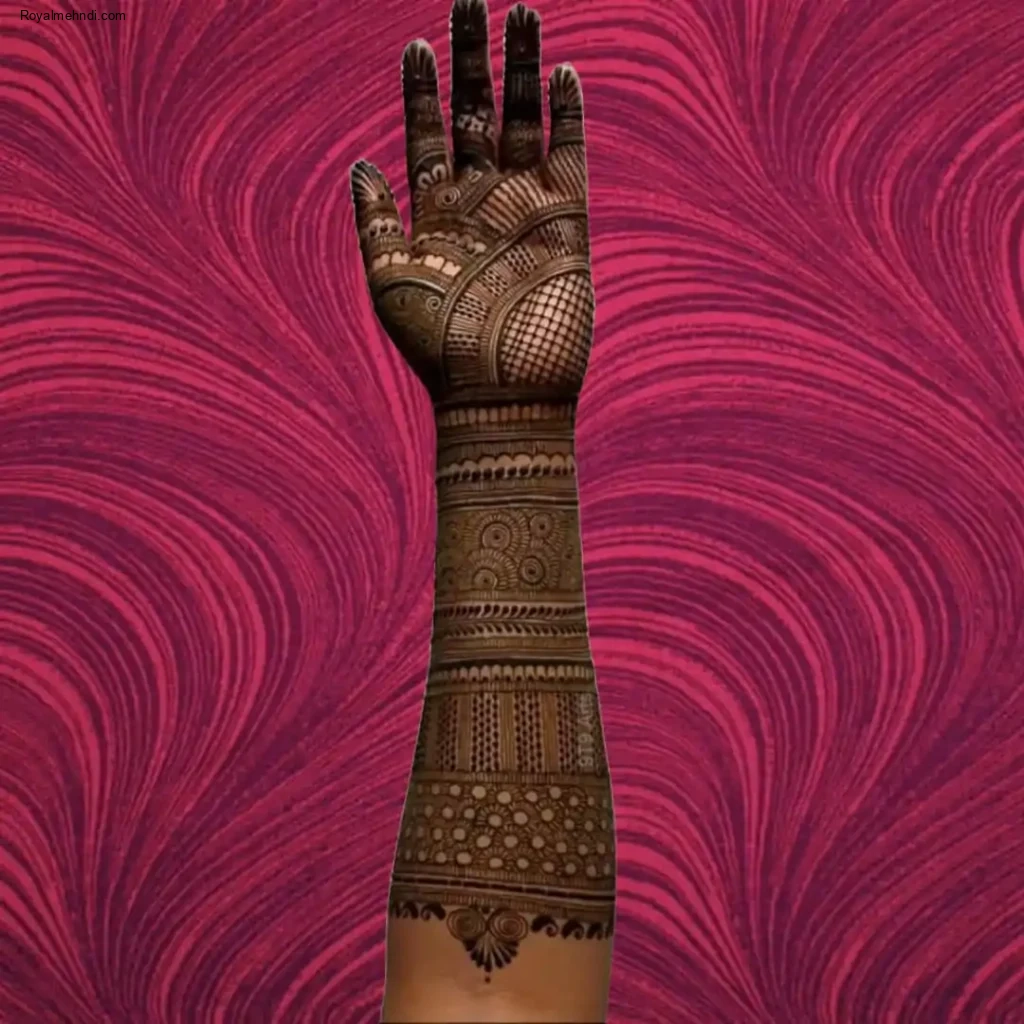 Stylish Full Hand Mehndi Designs