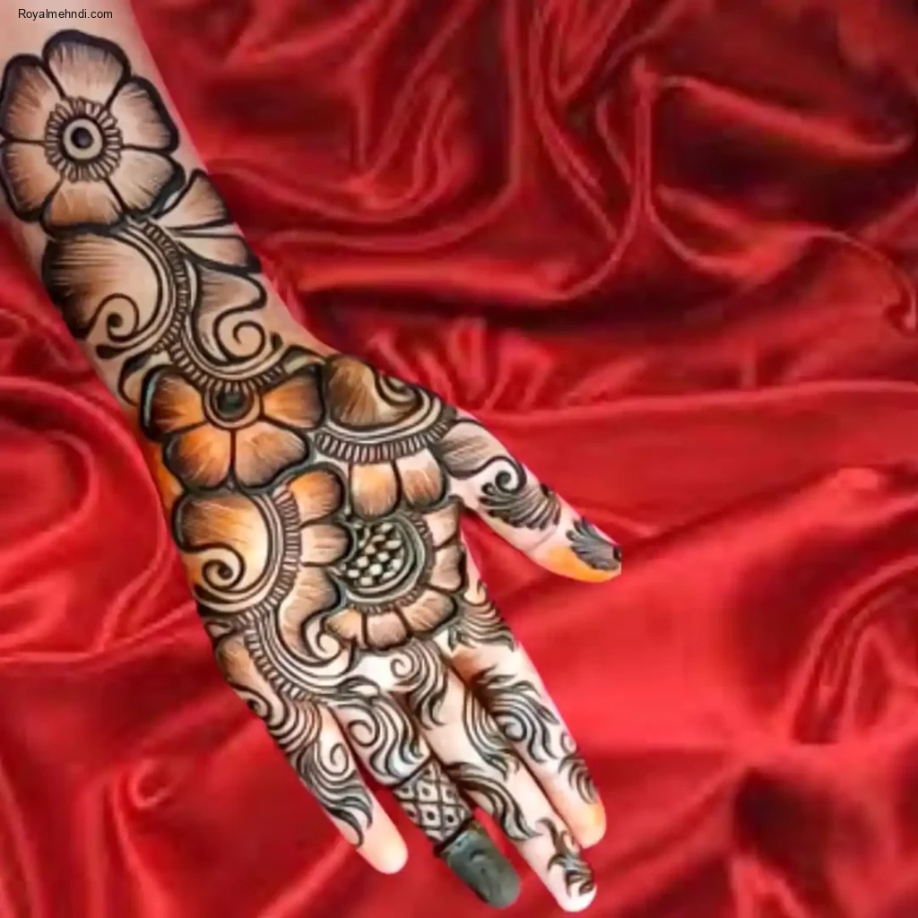 Stylish Full Hand Mehndi Designs