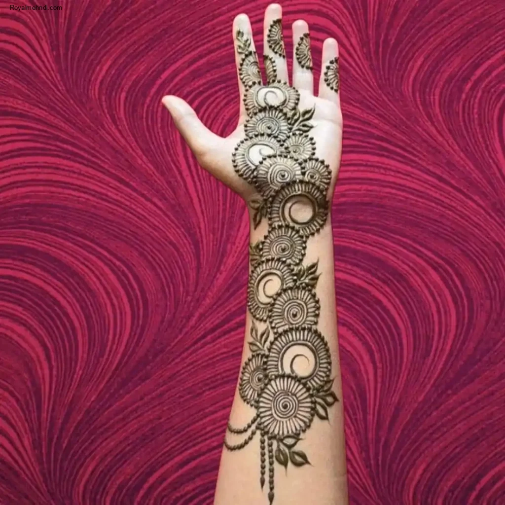 Stylish Full Hand Mehndi Designs