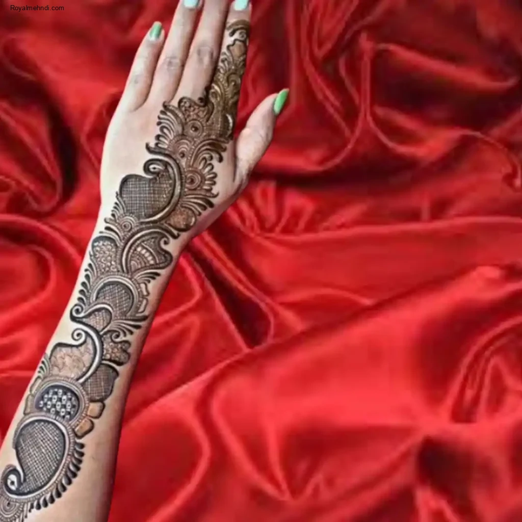Stylish Full Hand Mehndi Designs