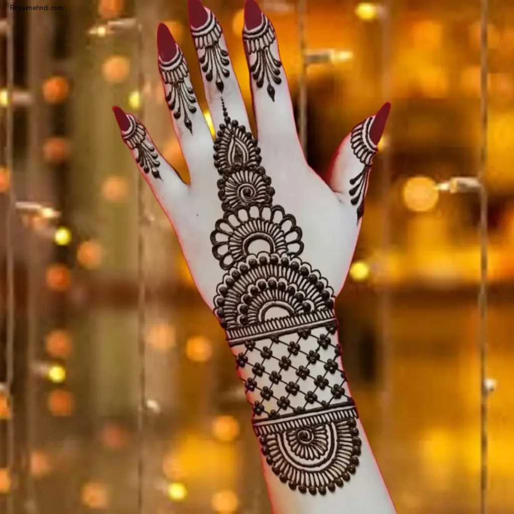 Stylish Full Hand Mehndi Designs