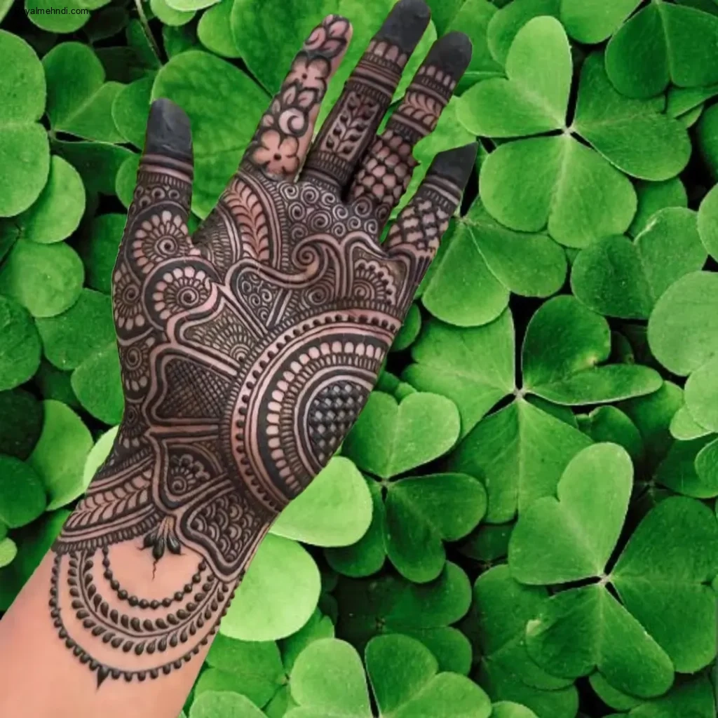 Stylish Full Hand Mehndi Designs