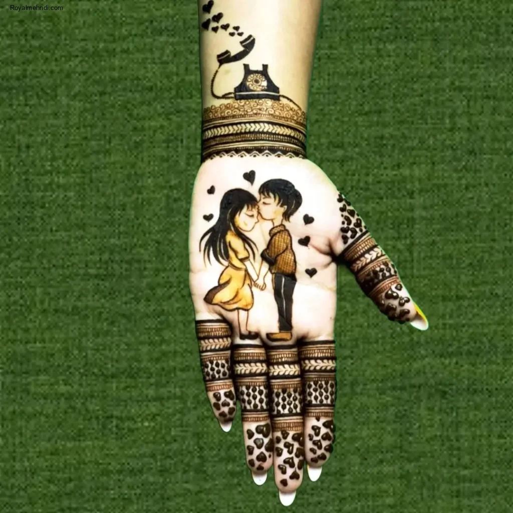 Stylish Full Hand Mehndi Designs