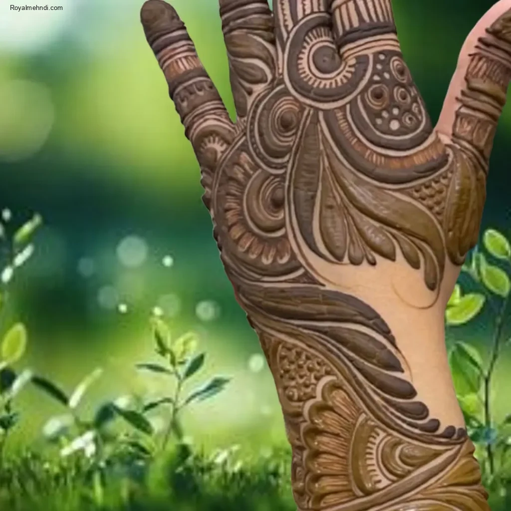 Stylish Full Hand Mehndi Designs