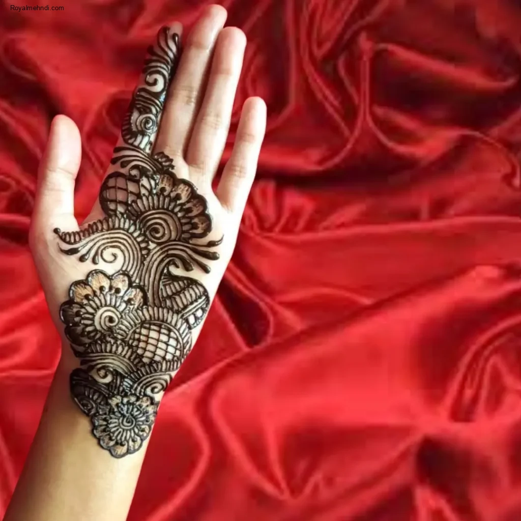 Stylish Full Hand Mehndi Designs