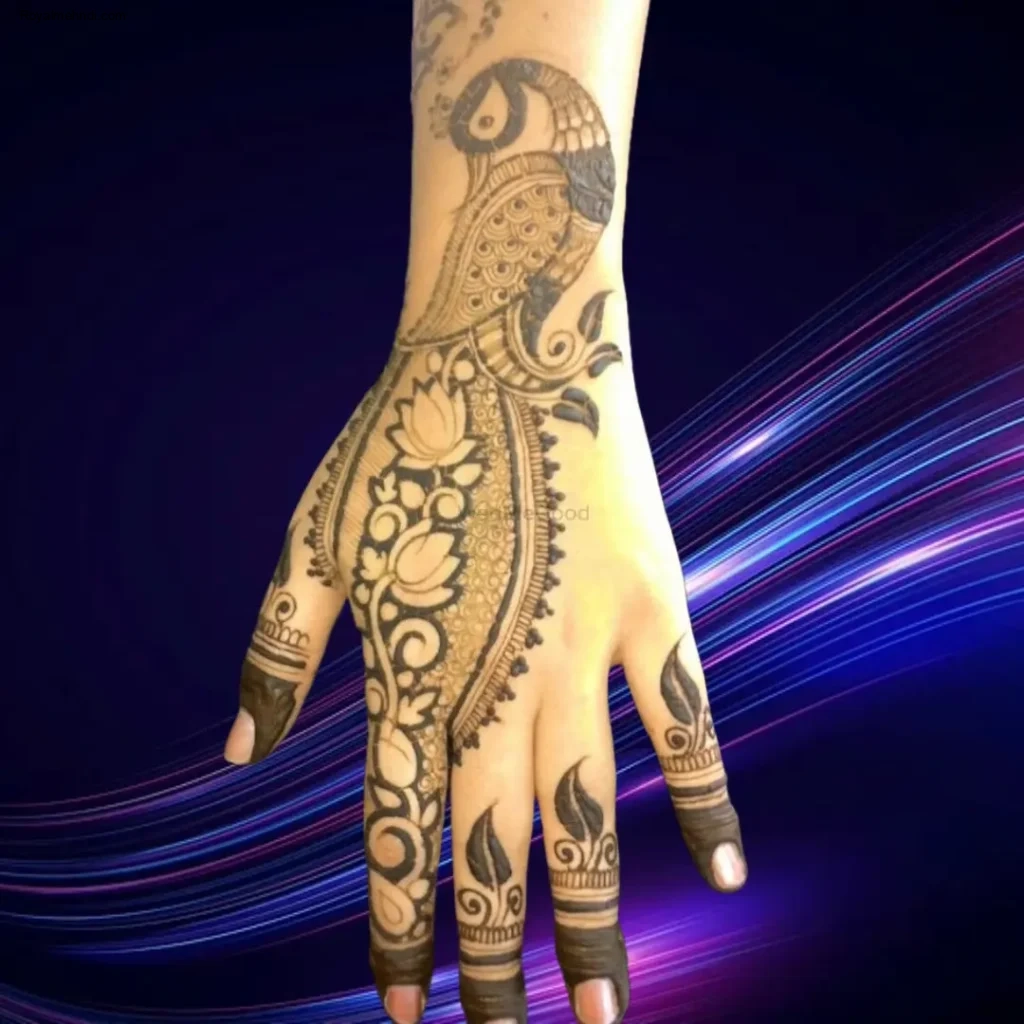 Stylish Full Hand Mehndi Designs