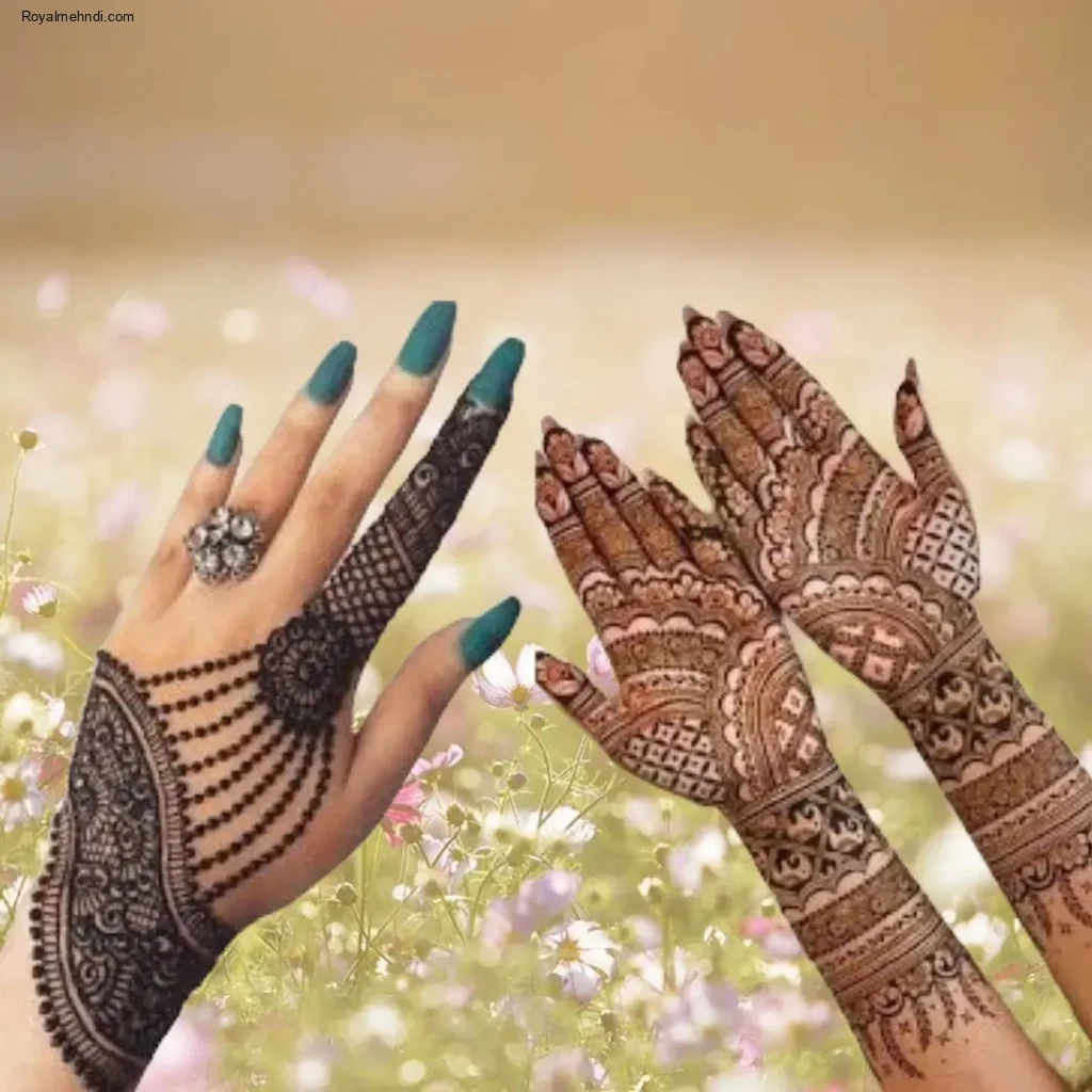 Stylish Full Hand Mehndi Designs
