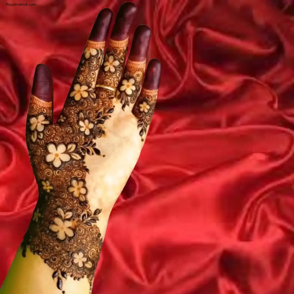 Stylish Full Hand Mehndi Designs