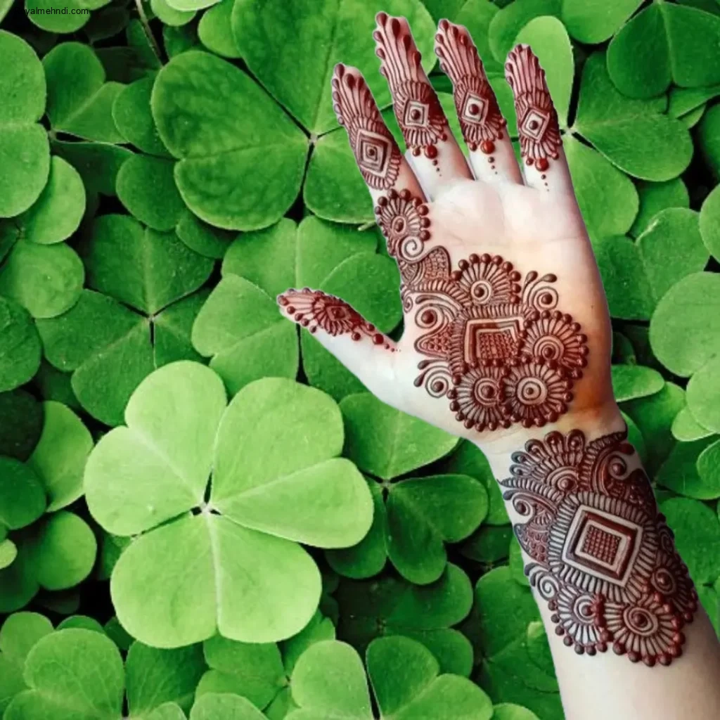 Stylish Full Hand Mehndi Designs