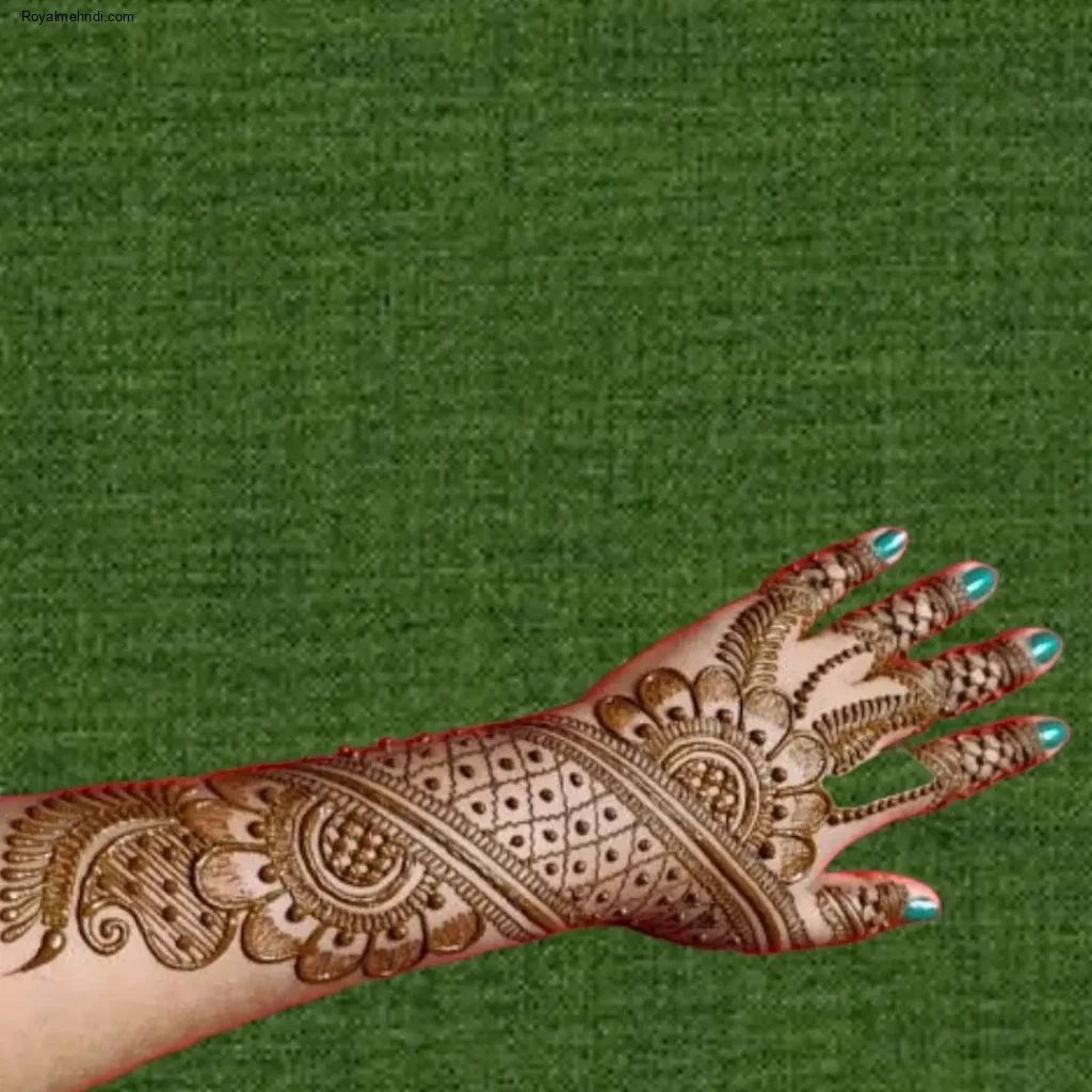 Stylish Full Hand Mehndi Designs