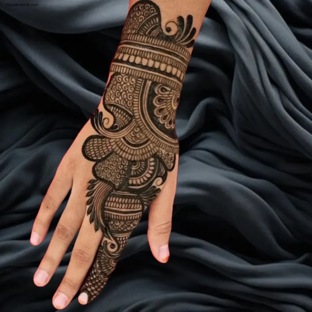 Stylish Full Hand Mehndi Designs