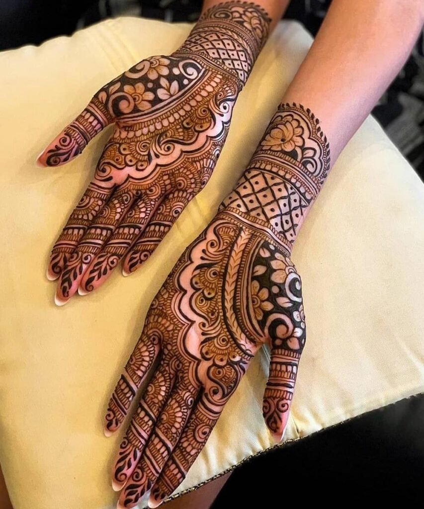 Easy Arabic Mehndi Design