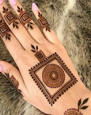 easy backhand mehndi designs