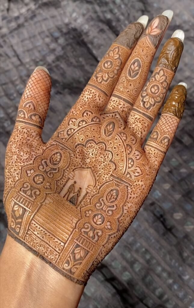 Easy Arabic Mehndi Design