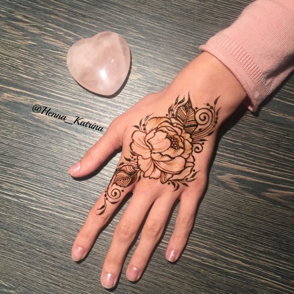 Easy Arabic Mehndi Design