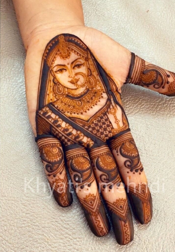 Easy Arabic Mehndi Design