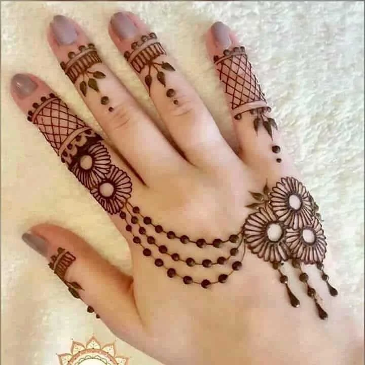 simple mehndi design