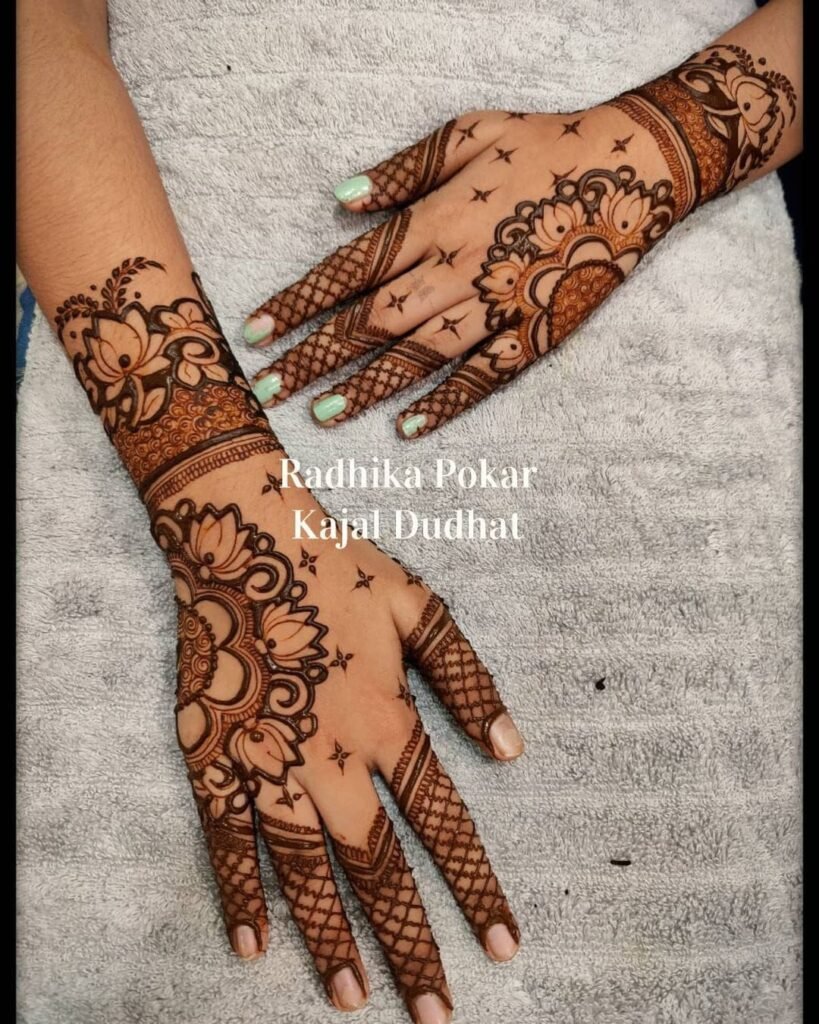 Easy Arabic Mehndi Design